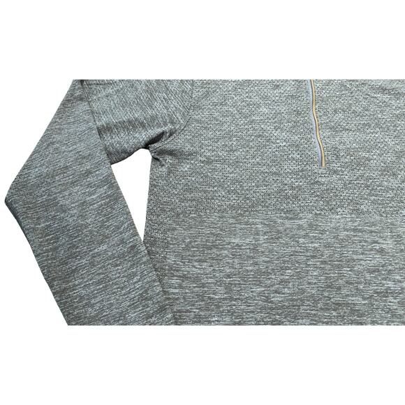 Lululemon Men’s L 1/2 Zip Long Sleeve Pullover Navy Blue Training Running Shirt - Picture 3 of 11